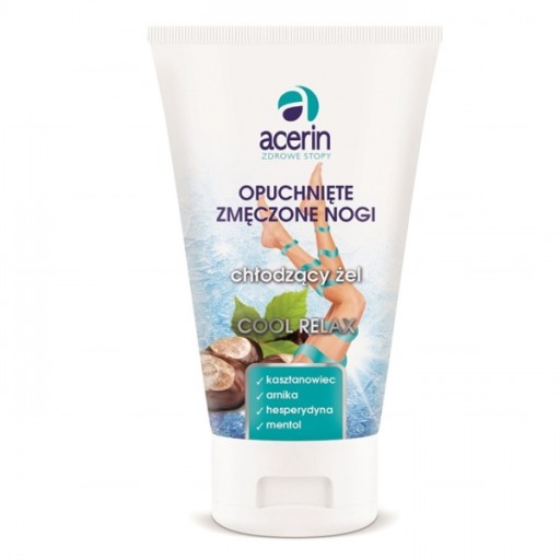 Acerin Cool Relax gél na opuchnuté nohy 150 ml