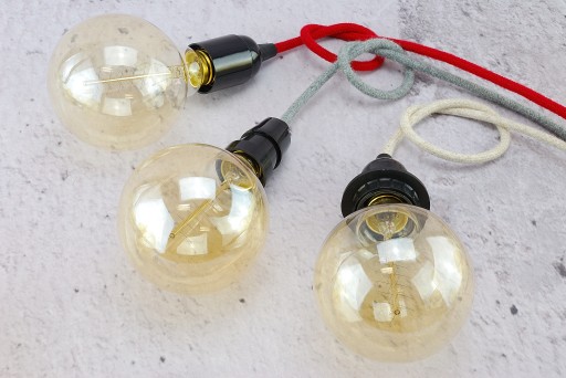 EDISON G95 žiarovka veľká uhlíková žiarovka LOFT spider