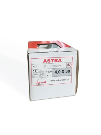 ASTRA skrutky do dreva 4,0x40 100 kusov
