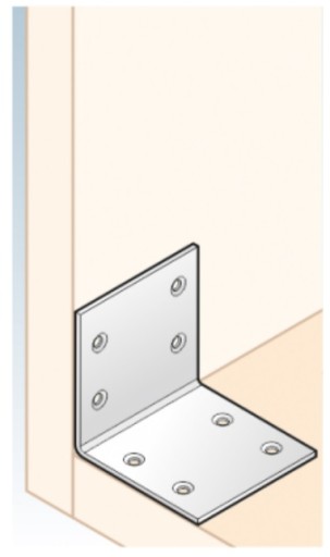 KSO3 DMX montážna konzola 60X60X60mm 1 ks.