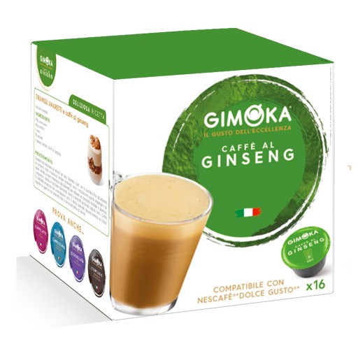 Dolce Gusto Gimoka Ženšen kapsuly x16