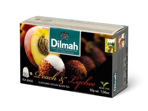 Dilmah Tea Black Peach, Liči 20 x 1,5g