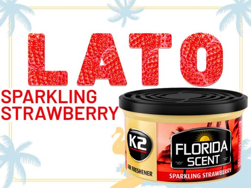 VÔŇA K2 FLORIDA Sparkling JAHODA Nastaviteľná