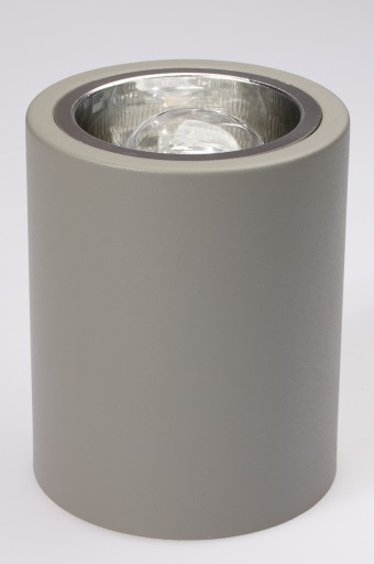 Prisadené stropné svietidlo, trubica POLUX E27, 10 cm