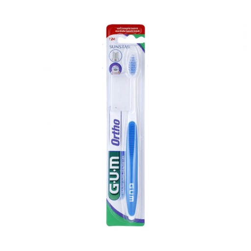 Gum Ortho Travel Soft ortodontická zubná kefka