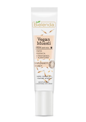 Bielenda VEGAN MUESLI očný krém 15 ml