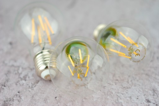 A60 LED žiarovka 7W 3000K 806lm EDISON spider LOFT