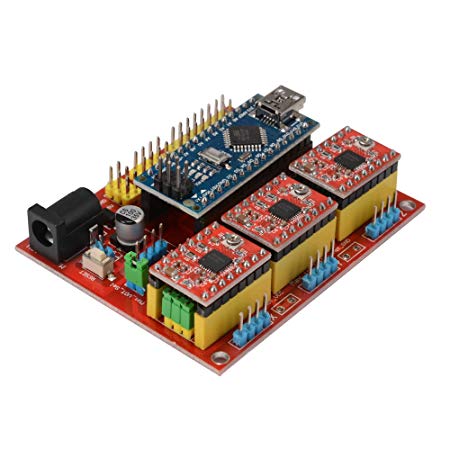BOARD CNC ovládač pre modul Arduino Nano ...Shield v4 A4988