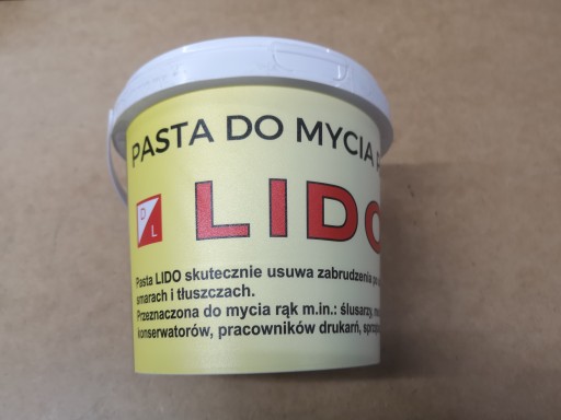 LIDO 1L pasta na umývanie rúk BHP workshop SKVELÁ
