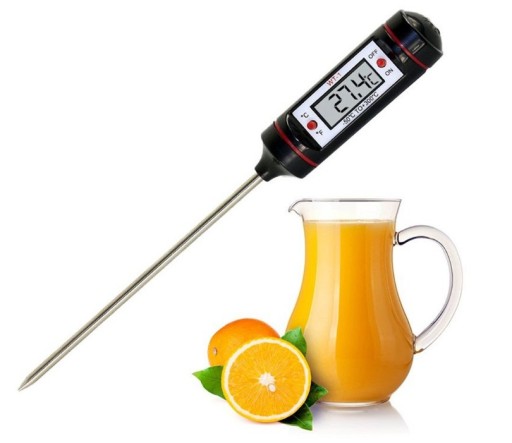TEPLOMER NA MÄSO SO SONDOU, ELEKTRONICKÝ LCD DISPLEJ, NA BATÉRIU