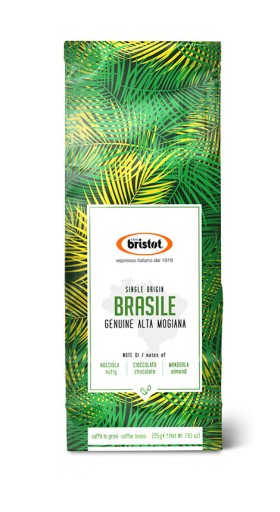 BRISTOT BRASILE - Zrnková káva 225g AKCIA