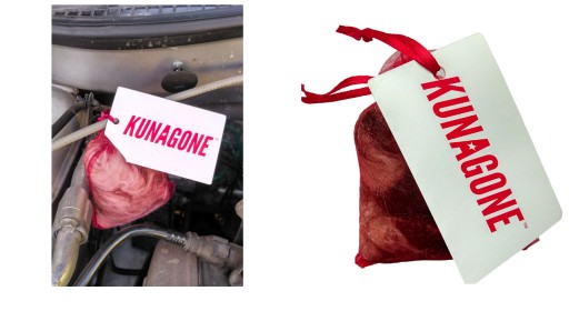 Kunagone odpudzovač kun z divej zveri pre kuny