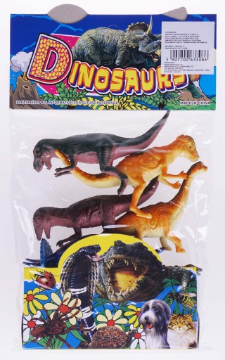 DINOSAURY ZVIERATKA SET 6 KS TYRANNOSAUR INÉ.