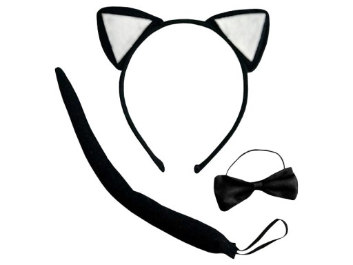 Súprava kostýmu CAT CAT ears Slepačí ples