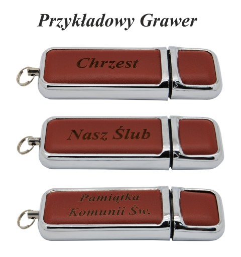 Kožený prívesok 1 GB + gravírovanie Za darček ŠANCA!
