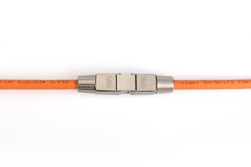 Hlavňový konektor RJ45, kategória 6a STP, bez použitia náradia