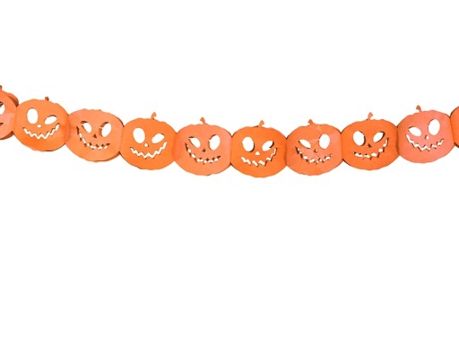 Girlanda banner tekvica dekorácie Halloween dekorácie
