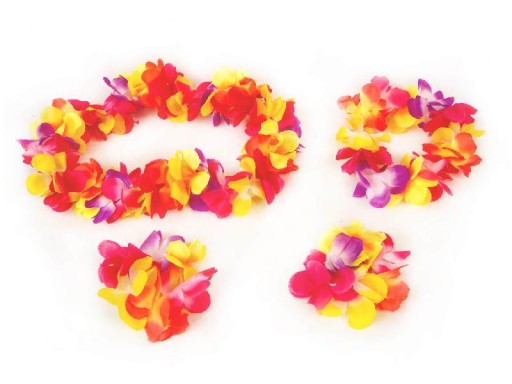 HAWAIIAN GARLAND set 4v1 Hen party 18