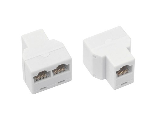 Internetová rozbočovacia zásuvka /2gn RJ45 8p8c (2408