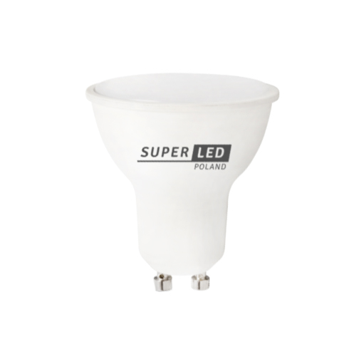 6x GU10 5W SuperLED 475lm 45W LED žiarovka
