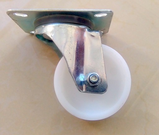 Koliesko Koliesko 80 mm biele polyamidové kolieska