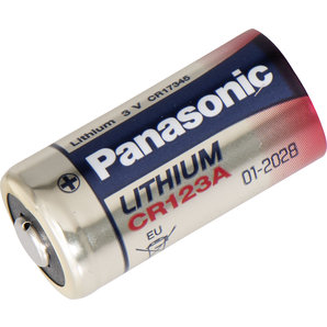 Lítiová fotografická batéria Panasonic CR123 pre fotoaparát
