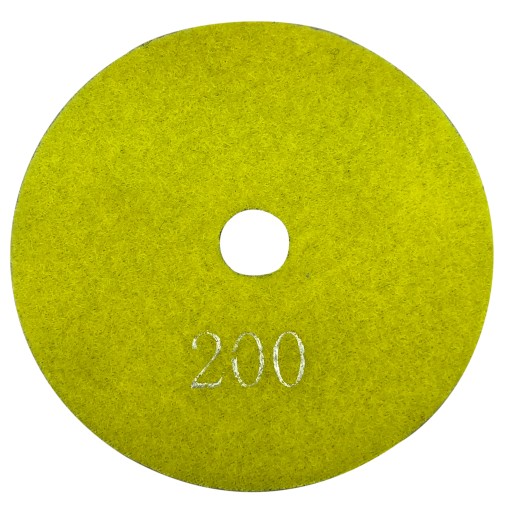 DIAMANTOVÝ DISK. LEŠTENIE VELCRO ŽULA 100 #200 MOKRÉ