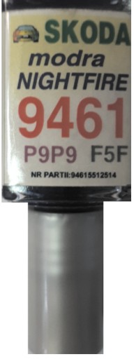 SKODA 9431 M5 F5E MODRÁ MYSTERY PAINT TUCH-UP ARA