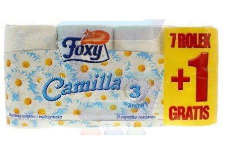 FOXY CAMILA PAPIEROVÝ HARMANČEK 8 VALCOV