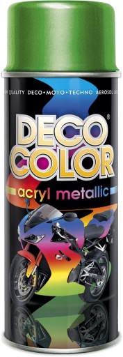 DECO COLOR GREEN METALLIC AKRYL SPREJ 400ml