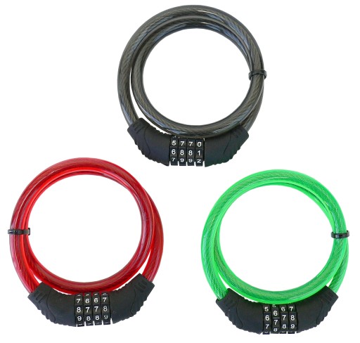 BIKE LOCK SILNÝ, HRUBÝ BIKE LOCK, 65 cm