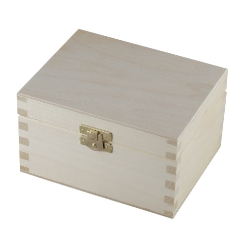Drevený box 15x12x9 cm Decoupage box