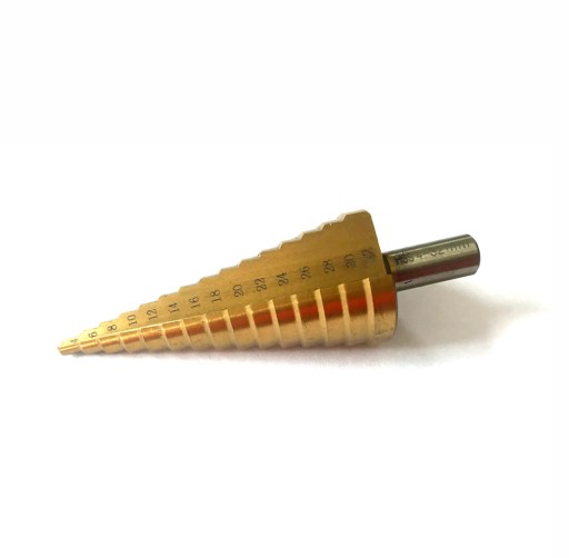KROKOVACÍ KUŽELOVÁ VŔTAČKA HS TYTAN 4-32MM VŔTAČKY