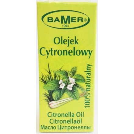 100% CITRONEL BAMER ESENCIÁLNY OLEJ 7 ML