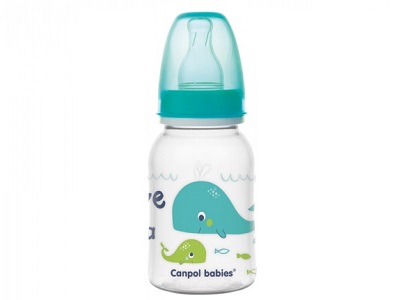 Canpol Baby úzka fľaša 120ml LOVE&SEA