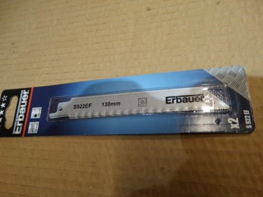 Erbauer S922EF pílový list do šavle 2 ks