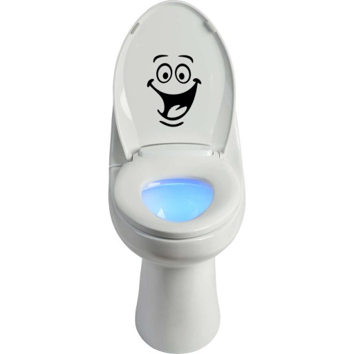 Nálepka do kúpeľne, WC, vtipné vzory