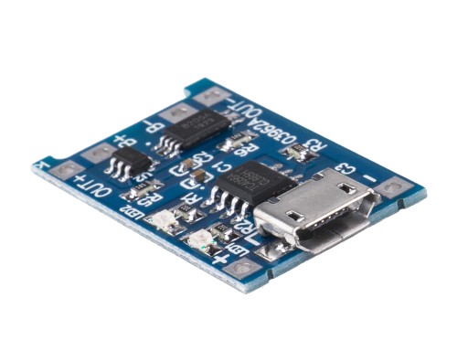 TP4056 LI-ION 5V 1A nabíjačka s 1S ochranou