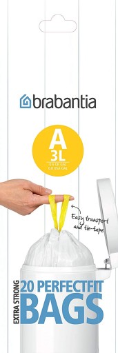 Brabantia Tašky do košíka 3L - veľkosť A