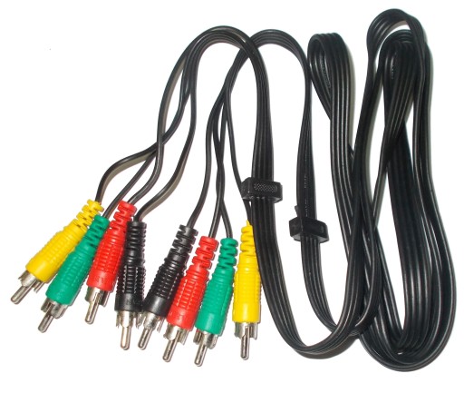 KÁBEL 4x RCA (CINCH) - 4x RCA DĹŽKA 1,8 m (0537)