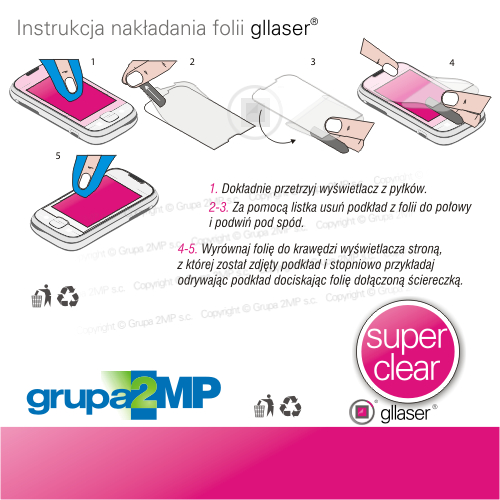 Ochranná fólia GLLASER SC Tom Tom RIDER 550