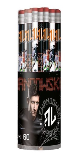 GRAFITOVÁ ceruzka S GUMA HB LEWANDOWSKI MAJEWSKI