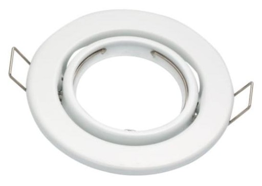 VEPA okrúhle POHYBLIVÉ BIELE KOVANIE