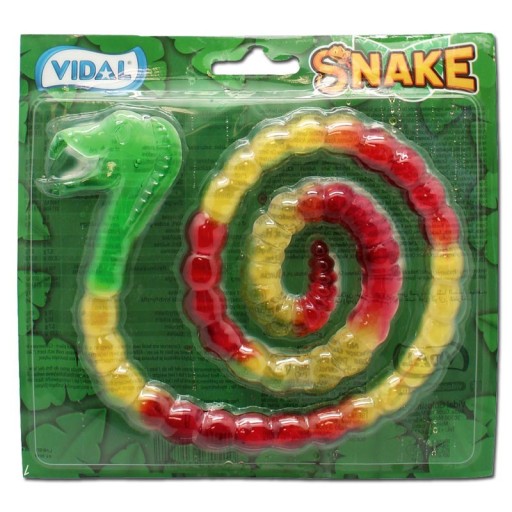 SNAKE JELLY želé Large Long Delicious Snake VIDAL 66g