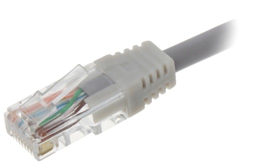 Vnútorný kryt pre zástrčku RJ-45, ŠEDÝ, 100 ks