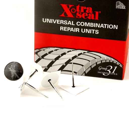 ČEPY 6 MM S ZÁPLATOU 57 MM, oprava pneumatík X-TRA SEAL