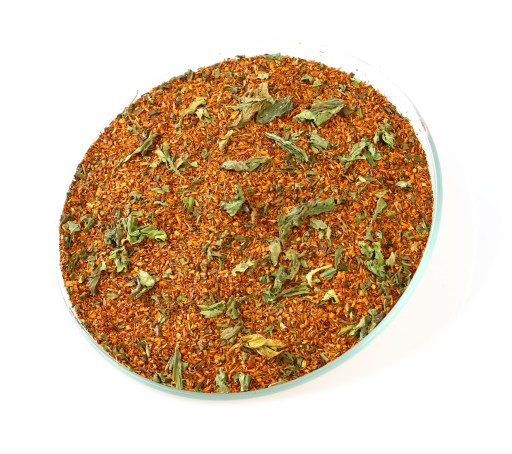 Mätový čaj Rooibos bez čaju (100 g) Číry a osviežujúci