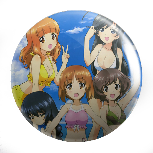 Manga Anime Girls a Panzer kolíky MNOHÉ DIZAJNY