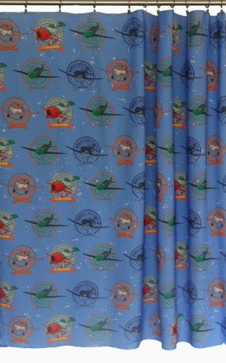 MG záves FABRIC DISNEY LIETADLÁ LIETADLA 160cm