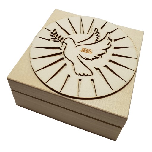 JHS Preglejka DECOR DOVE COMUNION Decoupage 9,5cm